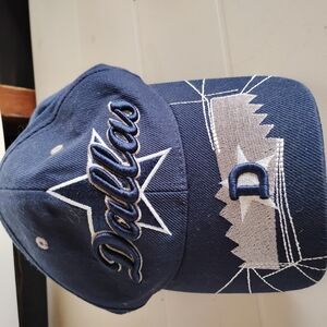 Dallas Blue and White Hat